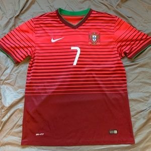 Men’s Portugal soccer jersey Ronaldo size M